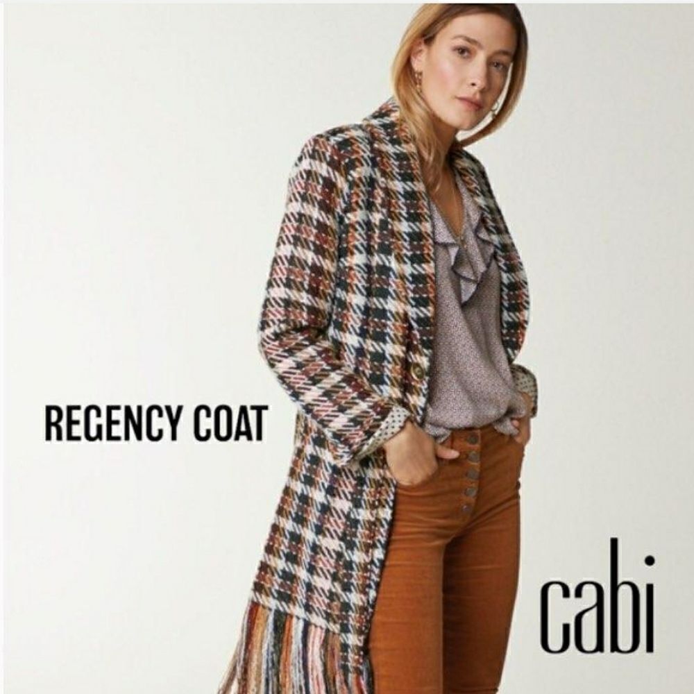 Cabi Regency Fall Coat Size Medium